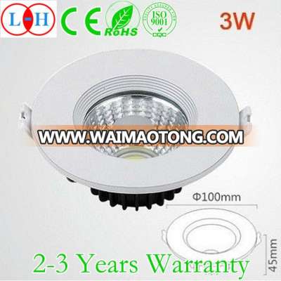 3W COB LED Downlight