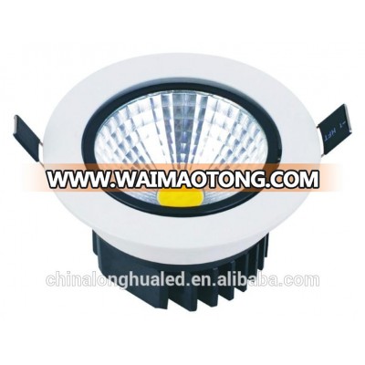 CE ROHS Approval 7W 10W 12W 15W 20W 30W High Power COB Dimmable LED Downlights indoor