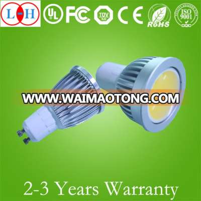 3W 5W 6W 7W 9W 12W LED COB Spot light With GU10/MR16/E14/E27