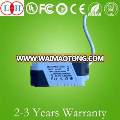 12v-27v 4-7w led power supply